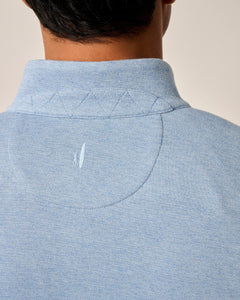 Johnnie-O "Hanks" Lightweight Sully Quarter-Zip Pullover in Lapis