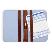 Load image into Gallery viewer, Smathers &amp; Branson Worlds Best Golfer Dad Needlepoint Golf Scorecard Holder
