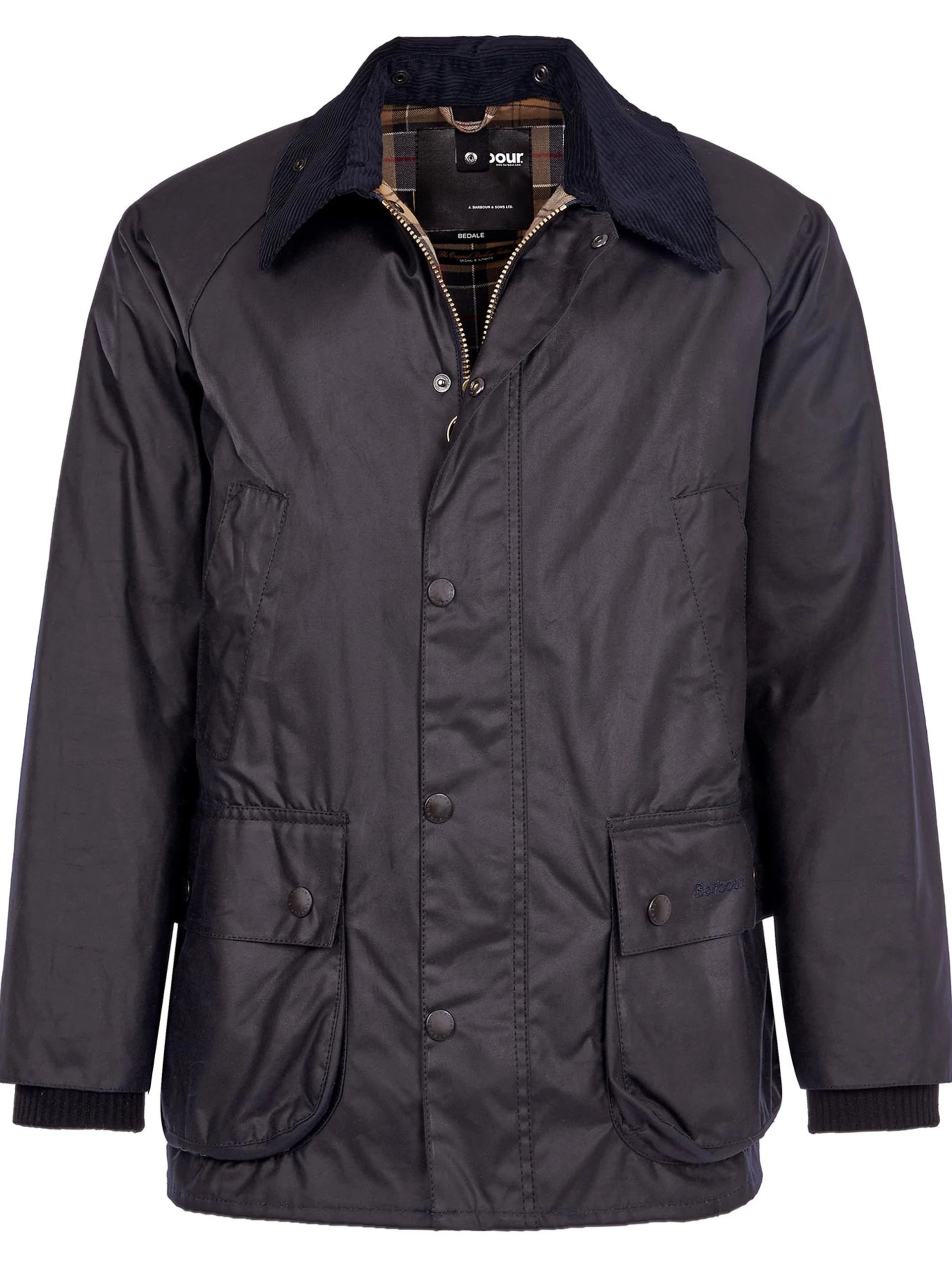 Barbour Men's Bedale Waxed Jacket in Classic Navy – Boardroom