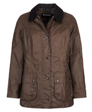 Load image into Gallery viewer, Barbour Women&#39;s Beadnell Wax Jacket in Bark
