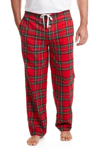 Castaway Flannel Sleep Pant in Royal Stewart Tartan