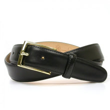 Load image into Gallery viewer, Martin Dingman Smith Leather Belt in Black
