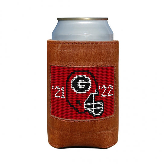 Smathers & Branson Georgia 2022 Back to Back National Championship Needlepoint Can Cooler