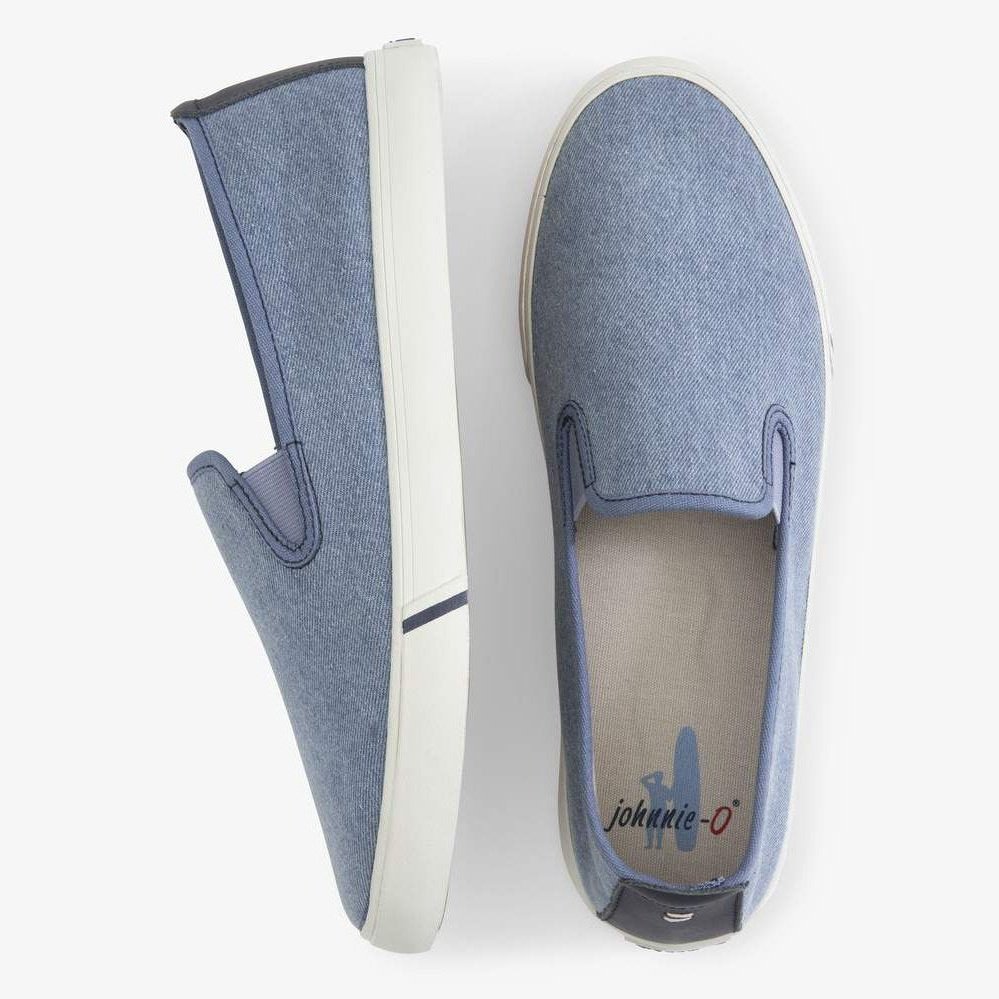 Johnnie-O Stealth Sneaker in Chambray