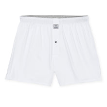 Load image into Gallery viewer, Peter Millar Bold Stretch Jersey Boxer in White
