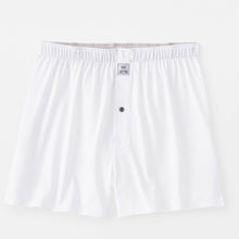 Load image into Gallery viewer, Peter Millar Bold Stretch Jersey Boxer in White
