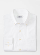 Load image into Gallery viewer, Peter Millar Collins Performance Oxford Sport Shirt in White
