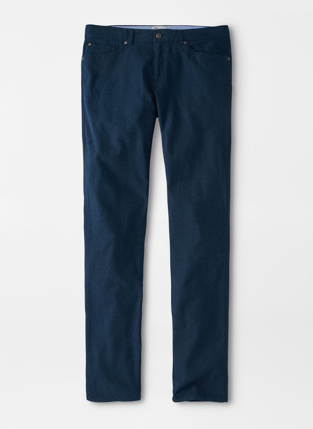 Peter Millar Flannel Five-Pocket Pant in Atlantic Blue
