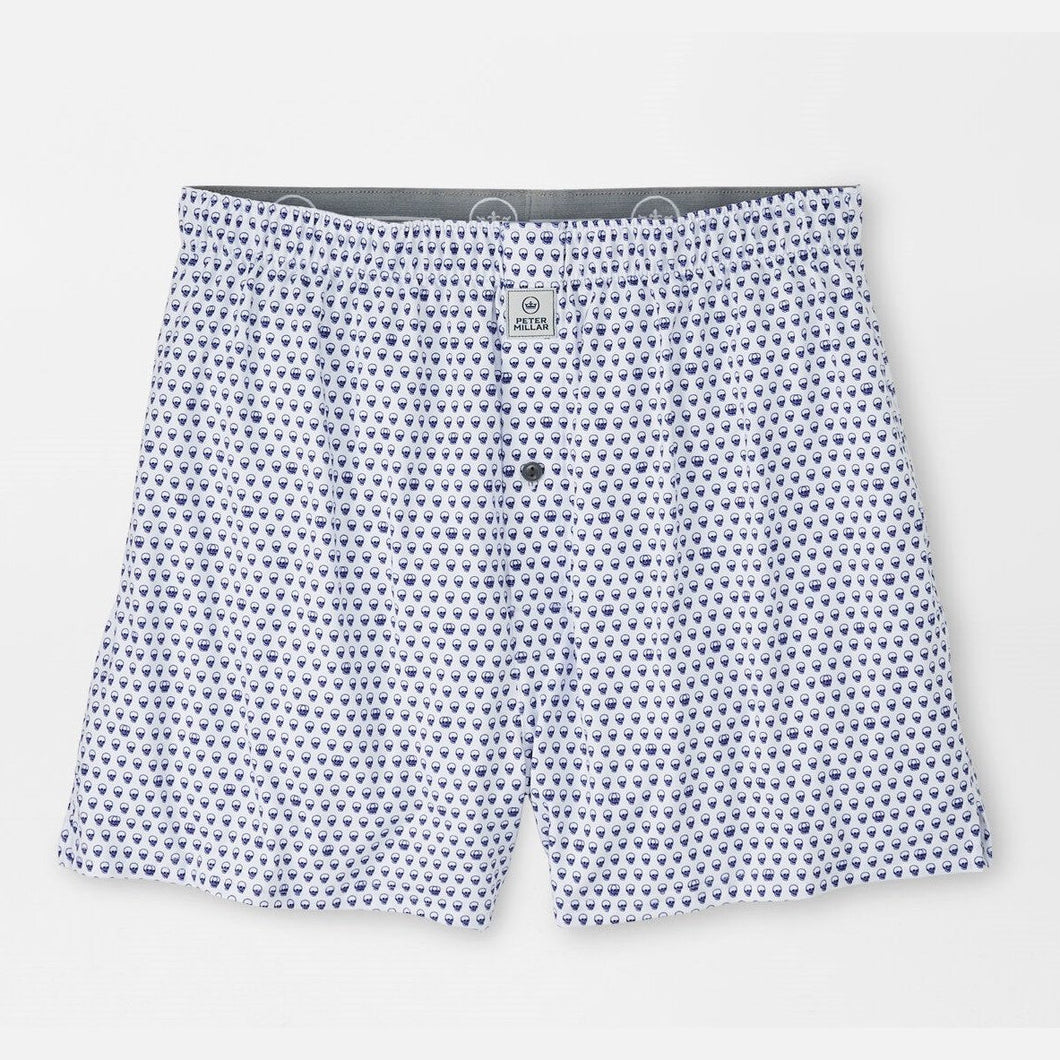 Peter Millar Seeing Double Performance Boxer in White