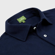 Load image into Gallery viewer, Sid Mashburn Pique Polo in Navy
