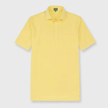 Load image into Gallery viewer, Sid Mashburn Pique Polo in Canary
