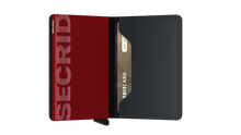 Load image into Gallery viewer, Secrid Slim Matte Wallet in Black-Red
