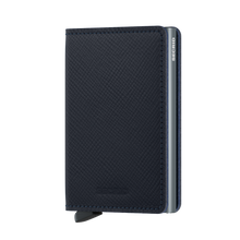 Load image into Gallery viewer, Secrid Slim Saffiano Wallet in Navy
