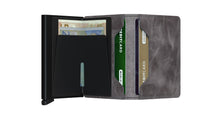 Load image into Gallery viewer, Secrid Slim Vintage Wallet in Grey-Black
