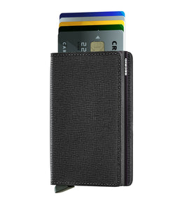 Secrid Slim Crisple Wallet in Black