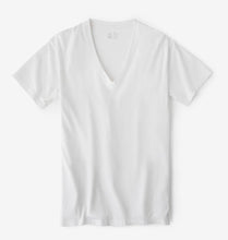 Load image into Gallery viewer, tasc BamBare Bamboo Comfort Deep V-Neck Undershirt in White
