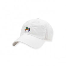 Load image into Gallery viewer, Smathers &amp; Branson Fishing Fly Needlepoint Performance Hat in White
